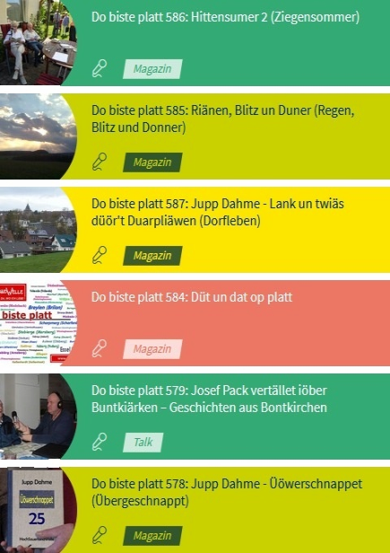 NRWision Liste