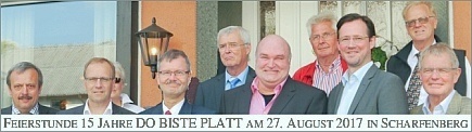 Feier Do biste platt